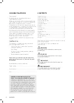 Предварительный просмотр 2 страницы Westinghouse WSF6602WA User Manual