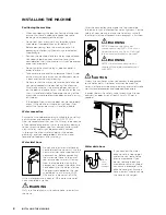 Предварительный просмотр 34 страницы Westinghouse WSF6606 User Manual