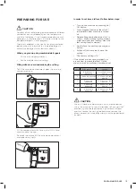 Предварительный просмотр 15 страницы Westinghouse WSF6608KXA User Manual