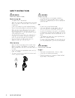 Предварительный просмотр 4 страницы Westinghouse WSF67251 User Manual