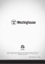 Preview for 24 page of Westinghouse WSFDAN1201SV Instruction Manual