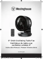 Westinghouse WSFDHABK Instruction Manual preview