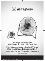 Westinghouse WSFNCP001BK Instruction Manual preview