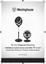 Westinghouse WSFS1009BK Instruction Manual preview