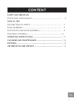 Preview for 3 page of Westinghouse WSFS1601SV Instruction Manual