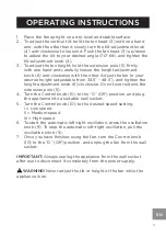 Preview for 11 page of Westinghouse WSFS1601SV Instruction Manual