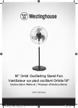 Westinghouse WSFS1808BK Instruction Manual preview