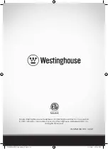 Preview for 32 page of Westinghouse WSFSB1601PK Instruction Manual