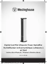 Westinghouse WSHUJ2158B Instruction Manual preview