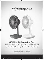 Westinghouse WSRF807BK Instruction Manual preview