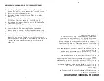 Preview for 6 page of Westinghouse WST3007ZE Owner'S Manual