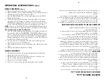 Preview for 10 page of Westinghouse WST3019ZE Owner'S Manual