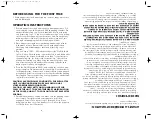 Preview for 6 page of Westinghouse WST3022ZE Owner'S Manual