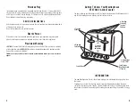 Preview for 4 page of Westinghouse WST3033 Owner'S Manual