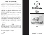 Preview for 12 page of Westinghouse WST3033 Owner'S Manual