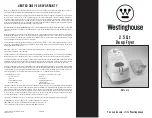 Preview for 24 page of Westinghouse WST3034 Owner'S Manual