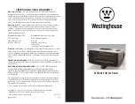 Preview for 1 page of Westinghouse WST6003 Instructions Manual