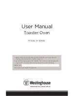 Preview for 1 page of Westinghouse WTO950 series User Manual