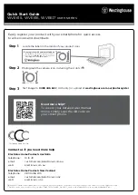 Предварительный просмотр 4 страницы Westinghouse WVE615 Quick Start Manual