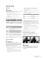 Preview for 15 page of Westinghouse WVG613S/W User Manual