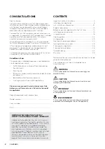 Preview for 2 page of Westinghouse WVG613SC User Manual