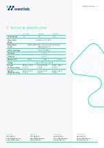 Preview for 3 page of Westlab 663-890 Product Manual