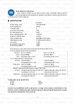 Preview for 3 page of WESTLAND MACHINERY FTA-202G User Manual