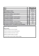 Preview for 27 page of Westline WPV2N-TC Operating And Installation Instructions