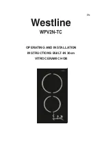 Preview for 48 page of Westline WPV2N-TC Operating And Installation Instructions