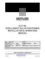 Westlock ICoT 5500 Installation & Operating Manual предпросмотр