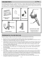 Предварительный просмотр 3 страницы Westmed Vibralung Acoustical Percussor Instructions For Use Manual