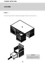 Предварительный просмотр 10 страницы WESTMINSTER ADRIA TOMO190-123 Assembly Instructions Manual