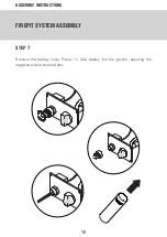 Preview for 12 page of WESTMINSTER FLAME150-123 Assembly Instructions Manual