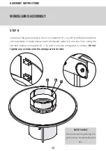 Preview for 13 page of WESTMINSTER FLAME150-123 Assembly Instructions Manual