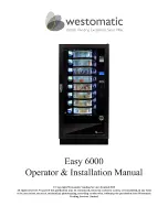 Westomatic Easy 6000 Operator And Installation Manual предпросмотр