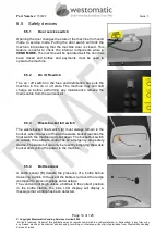 Предварительный просмотр 14 страницы Westomatic H2O Hydration Station Azure Mk4 Technical Manual