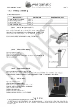 Предварительный просмотр 29 страницы Westomatic H2O Hydration Station Azure Mk4 Technical Manual