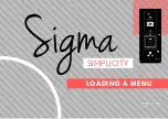 Westomatic Sigma Simplicity Instructions Manual preview