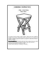 Preview for 1 page of Weston Home 311C473P(3A) Assembly Instruction