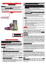 Preview for 1 page of Weston UK WEST EUROTECH COMBAT 25 Instructions