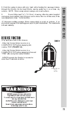 Предварительный просмотр 15 страницы Weston 08-0801-W User Manual