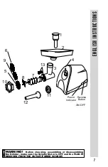 Предварительный просмотр 7 страницы Weston 33-0301-W Manual