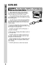 Предварительный просмотр 14 страницы Weston 33-0301-W Manual