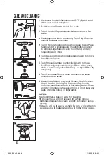 Предварительный просмотр 6 страницы Weston 41-0801-W Use & Care Manual