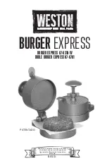 Предварительный просмотр 7 страницы Weston BURGER EXPRESS Manual