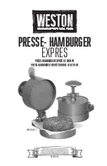 Предварительный просмотр 13 страницы Weston BURGER EXPRESS Manual