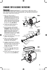 Предварительный просмотр 9 страницы Weston BUTCHER Series MG08 Manual