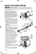 Предварительный просмотр 10 страницы Weston BUTCHER Series MG08 Manual