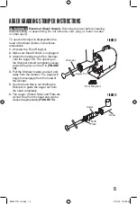 Предварительный просмотр 13 страницы Weston BUTCHER Series MG08 Manual