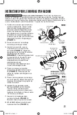 Предварительный просмотр 21 страницы Weston BUTCHER Series MG08 Manual